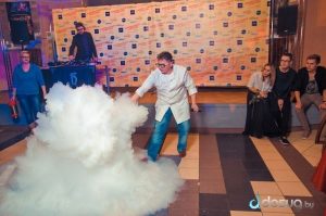 Азотное шоу в Алматы