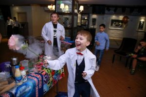 Заморозка цветка в Азотное шоу