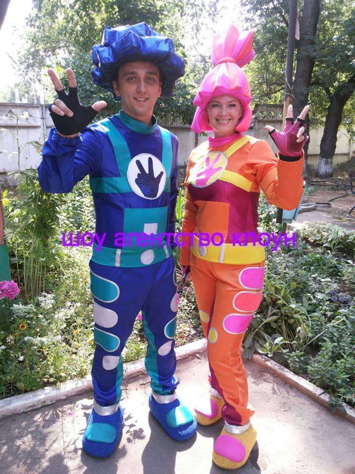 Фиксики аниматоры Симка и Нолик на день рождения тут!