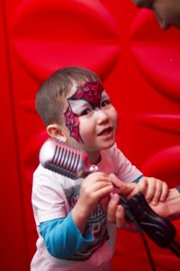 Аквагрим спайдермен           