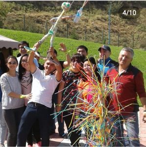 тимбилдинг из трубочек